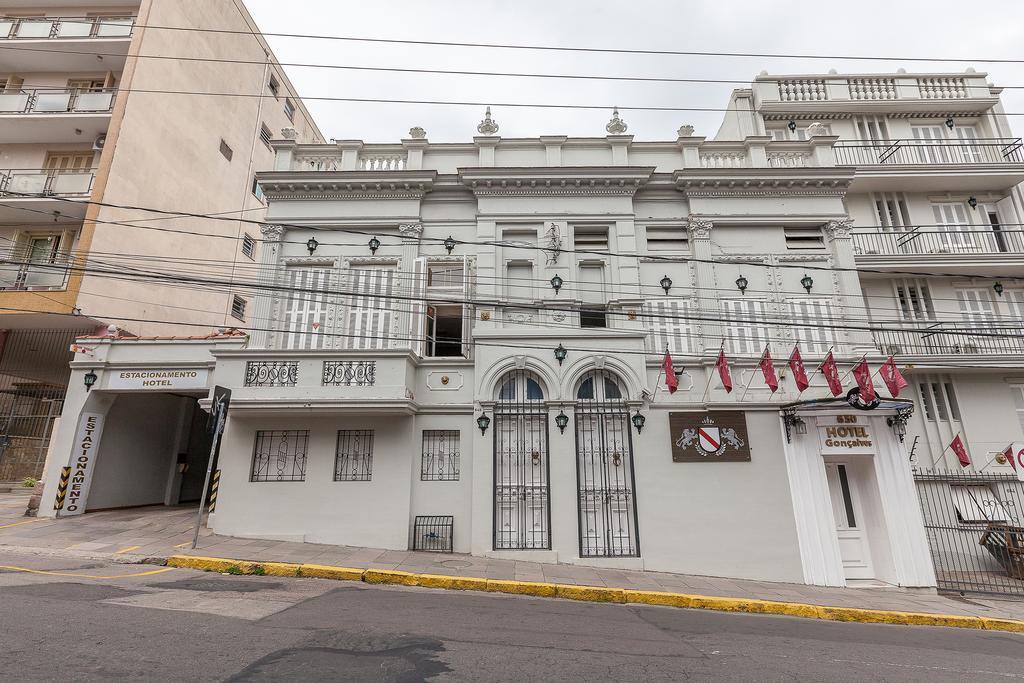 Hotel Goncalves- Proximo A Santa Casa De ปอร์โตอัลเลเกร ภายนอก รูปภาพ