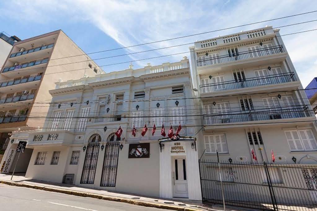 Hotel Goncalves- Proximo A Santa Casa De ปอร์โตอัลเลเกร ภายนอก รูปภาพ